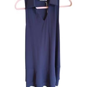 NEW ARYEH women's tennis dress with shorts in navy